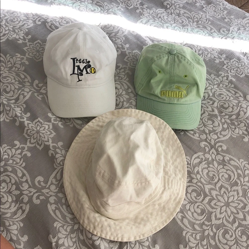 Set of Three kids Caps